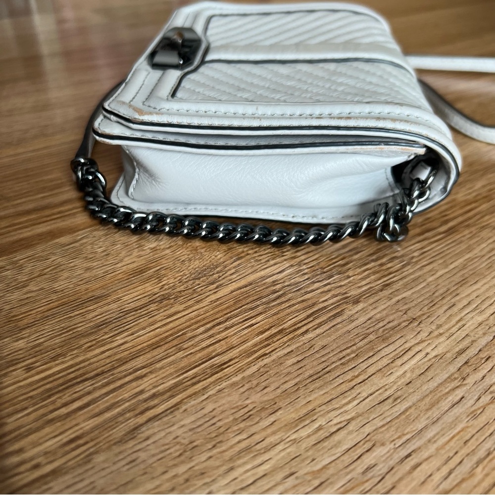 Rebecca Minkoff Quilted Crossbody Bag Purse - Picture 6 of 10